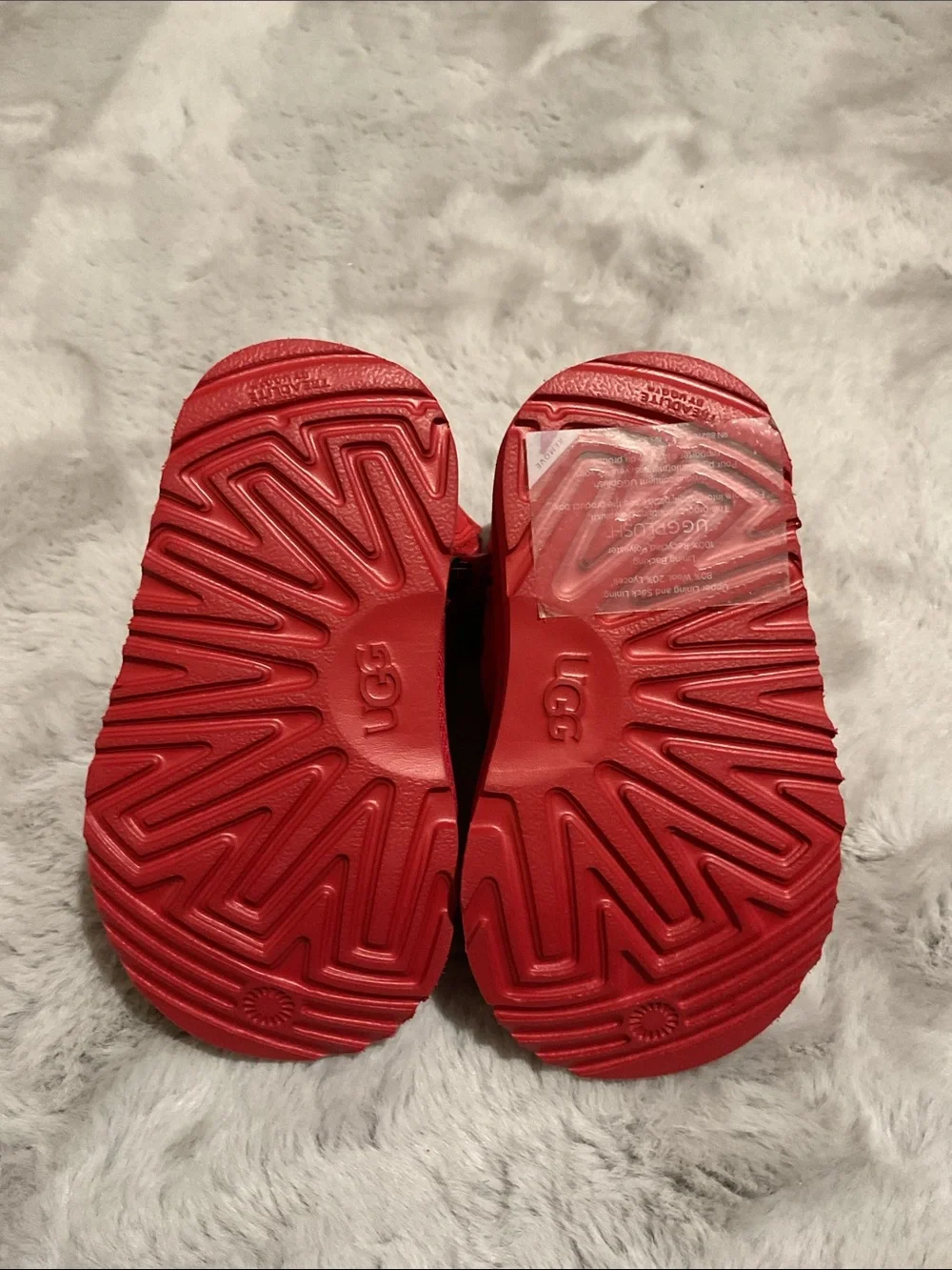 NWOB UGG x Sesame Street Elmo Neumel II Boots Red